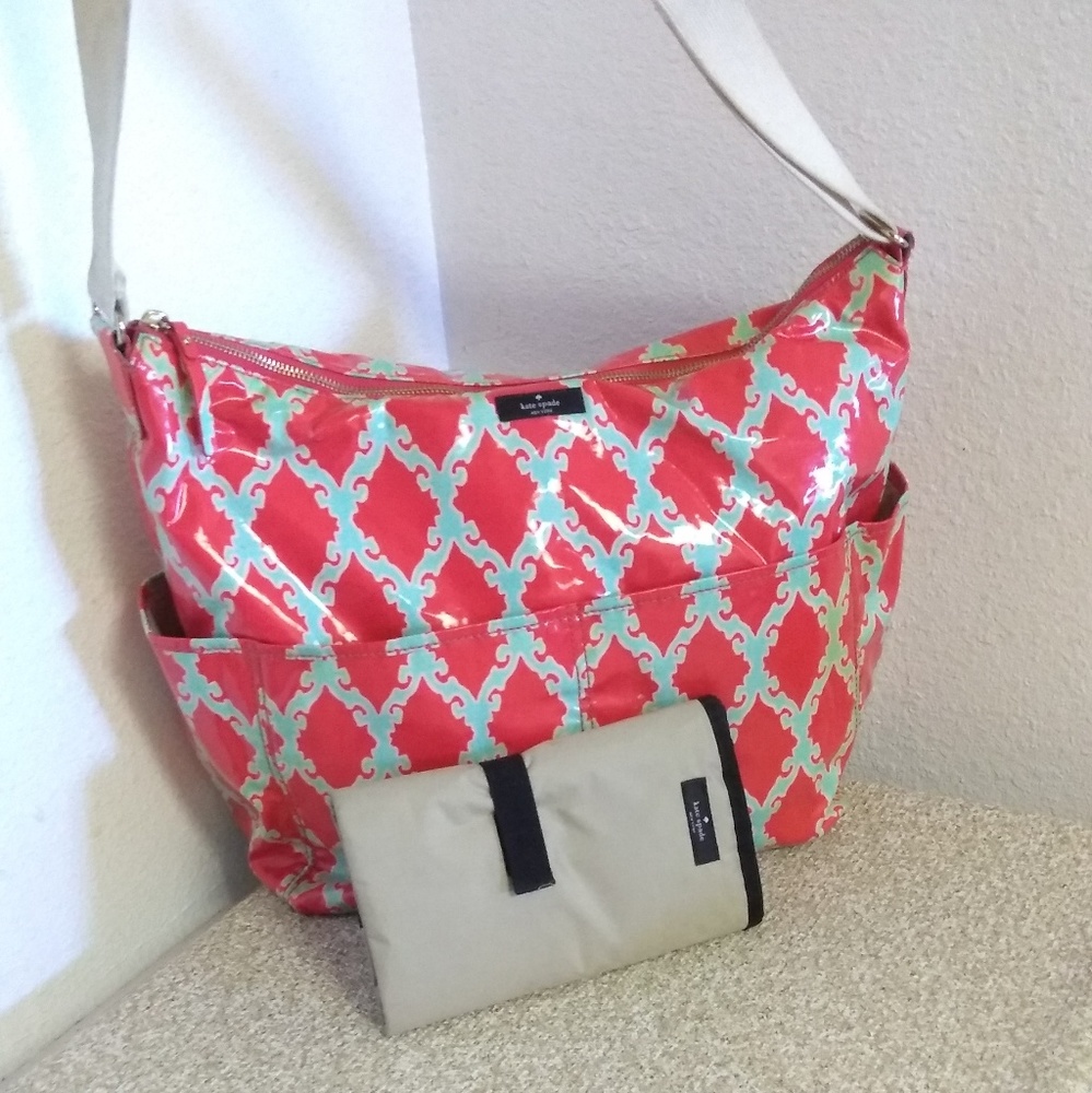 Kate Spade NY Coated Canvas Diaper Bag